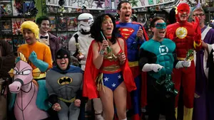 Теория большого взрыва — 4 сезон 11 серия «Рекомбинация Лиги Справедливости»